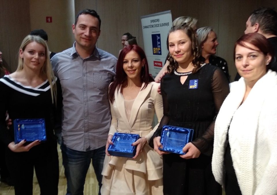 ŠPORTNIK LETA 2018 Gimnastične zveze Slovenije