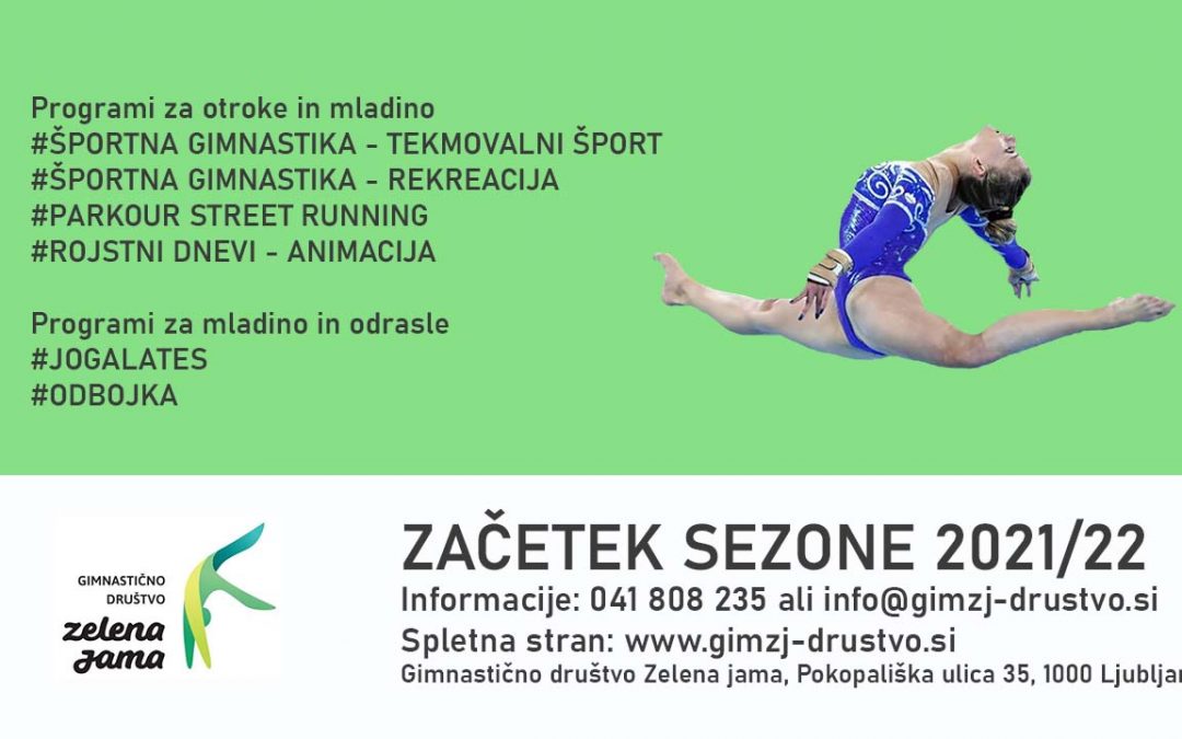 ZAČETEK VADB V SEZONI 2021/22