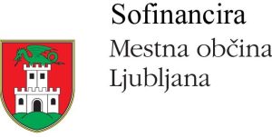 Sofinancira mestna občina Ljubljana logotip.